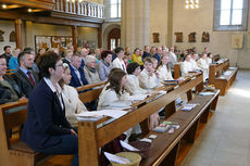 Dankgottesdienst der Kommunionkinder (Foto: Karl-Franz Thiede)